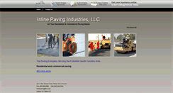 Desktop Screenshot of inline-paving.com